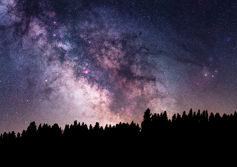 Voie lactée Pyrénées